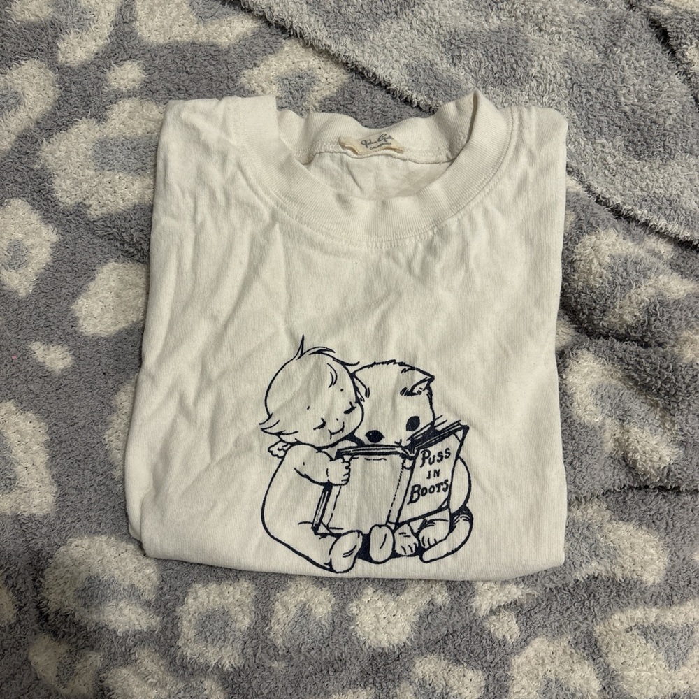 Brandy Melville White Tee